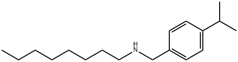 4-Isopropyl-N-octylbenzenemethanamine Structure