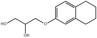 3-(5,6,7,8-Tetrahydronaphthalen-2-yloxy)-1,2-propanediol Structure