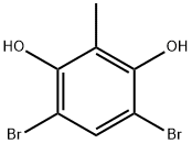 4,6-Dibromo-2-methylresorcinol 구조식 이미지