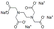 에틸렌디아민테트라아세트산, 테트라나트륨 염 구조식 이미지