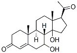 7,14-dihydroxypregn-4-ene-3,20-dione 구조식 이미지