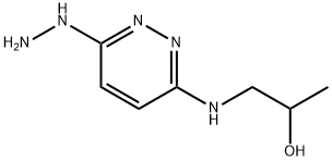 3-Hydrazino-6-[(2-hydroxypropyl)amino]pyridazine 구조식 이미지