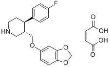 Paroxetine maleate Structure