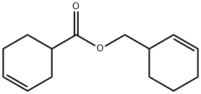 3-Cyclohexene-1-carboxylic acid (2-cyclohexenyl)methyl ester 구조식 이미지