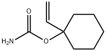 시클로헥산올,1-에테닐-,카르바메이트(9CI) 구조식 이미지
