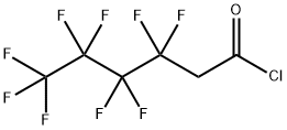 3,3,4,4,5,5,6,6,6-nonafluorohexanoyl chloride Structure