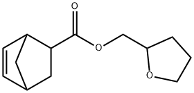 5-NORBORNENE-2-CARBOXYLIC-2-TETRAHYDROFURFURYL ESTER Structure