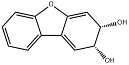 2,3-Dibenzofurandiol, 2,3-dihydro-, (2R,3S)- (9CI) Structure