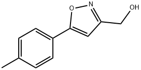 (5-P-TOLYLISOXAZOL-3-YL)METHANOL Structure