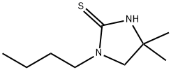 1-Butyl-4,4-dimethyl-2-imidazolidinethione 구조식 이미지