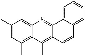 7,8,11-Trimethylbenz[c]acridine 구조식 이미지