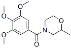 2-Methyl-4-(3,4,5-trimethoxybenzoyl)morpholine Structure