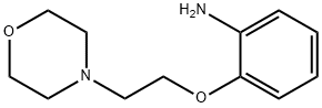 2-(2-MORPHOLIN-4-YLETHOXY)ANILINE Structure
