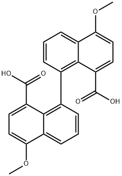 6404-61-1 5,5'-dimethoxy-1,1'-binaphthalene-8,8'-dicarboxylic acid