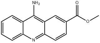 9-아미노-2-아크리딘카르복실산메틸에스테르 구조식 이미지
