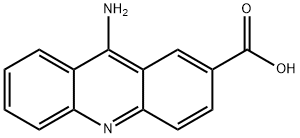 9-Amino-2-acridinecarboxylic acid Structure