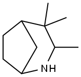 3,4,4-Trimethyl-2-azabicyclo[3.2.1]octane Structure