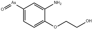 [3-아미노-4-(2-히드록시에톡시)페닐]아르신옥사이드 구조식 이미지