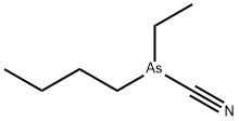 Butylcyanoethylarsine Structure