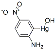 2-Amino-5-nitrophenyl(hydroxy)mercury(II) 구조식 이미지