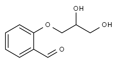 3-(o-Formylphenoxy)-1,2-propanediol 구조식 이미지