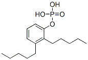 dipentylphenyl dihydrogen phosphate Structure