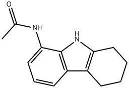 N-(5,6,7,8-테트라히드로-9H-카르바졸-1-일)아세트아미드 구조식 이미지