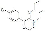 2-(4-Chlorophenyl)-N1,N2-dipropyl-2-ethoxyacetamidine 구조식 이미지