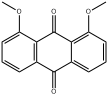 1,8-dimethoxyanthraquinone Structure