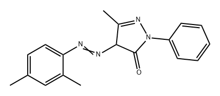 6407-78-9 4-[(2,4-Dimethylphenyl)azo]-2,4-dihydro-5-methyl-2-phenyl-3H-pyrazol-3-one
