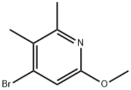 Pyridine,4-bromo-6-methoxy-2,3-dimethyl- 구조식 이미지