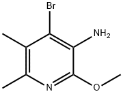 3-Pyridinamine,4-bromo-2-methoxy-5,6-dimethyl- Structure