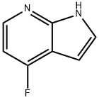 4-FLUORO-7-AZAINDOLE Structure