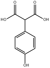 4-hydroxyphenylmalonic acid 구조식 이미지