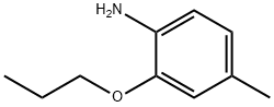 Benzenamine, 4-methyl-2-propoxy- (9CI) 구조식 이미지