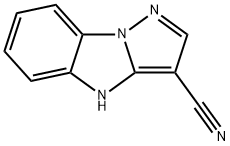 4H-Pyrazolo[1,5-a]benzimidazole-3-carbonitrile(9CI) Structure