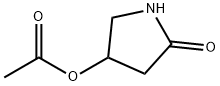 4-(acetyloxy)-2-Pyrrolidinone Structure