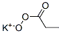 Peroxypropionic acid potassium salt Structure