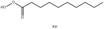 Decaneperoxoic acid potassium salt Structure