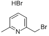 2-브로모메틸-6-메틸-피리딘하이드로브로마이드 구조식 이미지