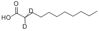 2,2-DIDEUTEROUNDECANOIC ACID Structure