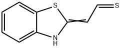 Ethanethial, 2(3H)-benzothiazolylidene- (9CI) Structure