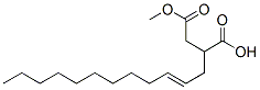 methyl hydrogen 2-dodecenylsuccinate Structure