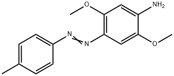 4-(4-메틸페닐아조)-2,5-디메톡시아닐린 구조식 이미지