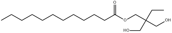 2,2-bis(hydroxymethyl)butyl laurate Structure