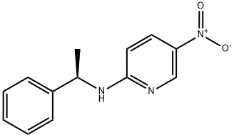 (R)-(+)-2-(ALPHA-METHYLBENZYLAMINO)-5-NITROPYRIDINE Structure