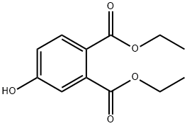 diethyl 4-hydroxyphthalate 구조식 이미지