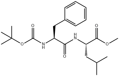 BOC-PHE-LEU-OME 구조식 이미지