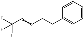 벤젠,(5,5,5-트리플루오로-3-펜테닐)-(9CI) 구조식 이미지