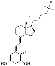 1-hydroxy-25-fluorovitamin D3 구조식 이미지
